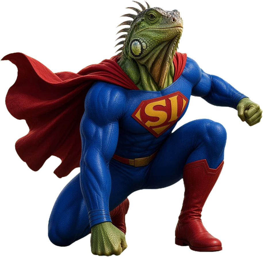Super Iguana landing